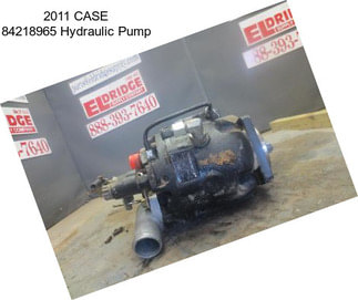 2011 CASE 84218965 Hydraulic Pump