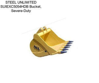 STEEL UNLIMITED SUIEXC5054HDB Bucket, Severe-Duty