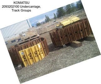 KOMATSU 2093202100 Undercarriage, Track Groups