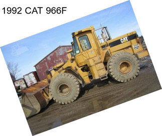 1992 CAT 966F