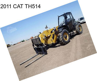 2011 CAT TH514