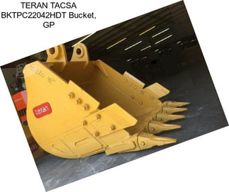 TERAN TACSA BKTPC22042HDT Bucket, GP