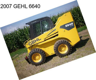 2007 GEHL 6640