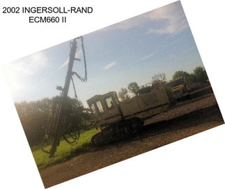 2002 INGERSOLL-RAND ECM660 II