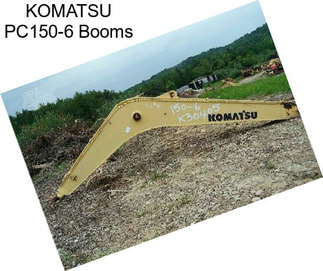 KOMATSU PC150-6 Booms