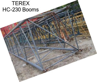 TEREX HC-230 Booms