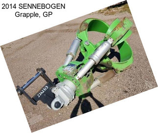 2014 SENNEBOGEN Grapple, GP