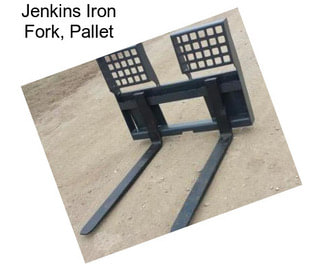 Jenkins Iron Fork, Pallet