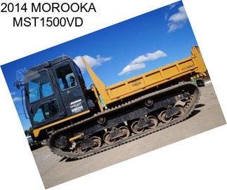 2014 MOROOKA MST1500VD