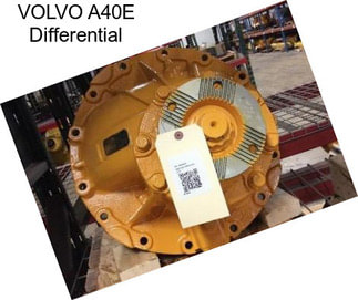 VOLVO A40E Differential