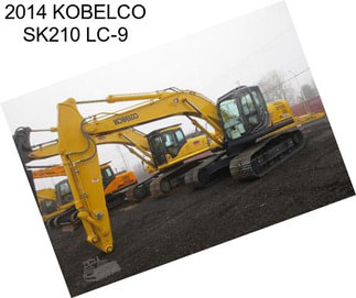 2014 KOBELCO SK210 LC-9