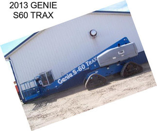 2013 GENIE S60 TRAX