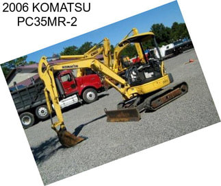 2006 KOMATSU PC35MR-2