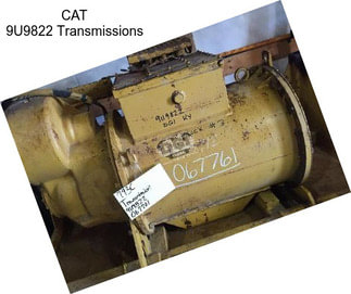 CAT 9U9822 Transmissions