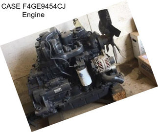 CASE F4GE9454CJ Engine