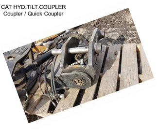 CAT HYD.TILT.COUPLER Coupler / Quick Coupler