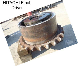 HITACHI Final Drive