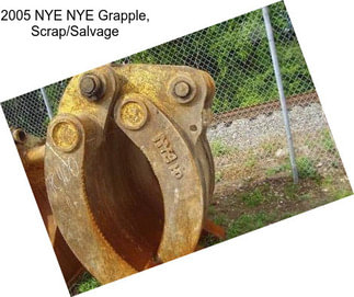 2005 NYE NYE Grapple, Scrap/Salvage
