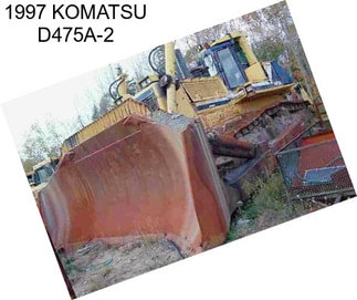 1997 KOMATSU D475A-2