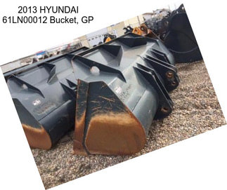 2013 HYUNDAI 61LN00012 Bucket, GP