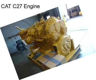 CAT C27 Engine