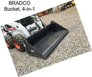 BRADCO Bucket, 4-in-1