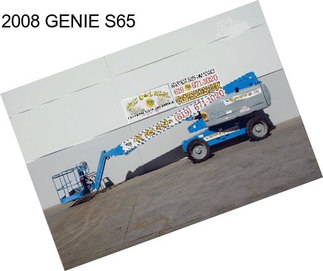 2008 GENIE S65