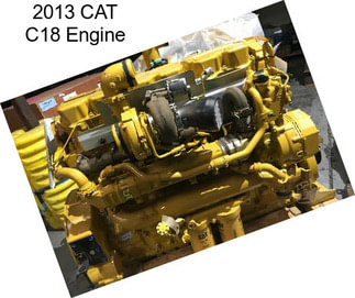 2013 CAT C18 Engine