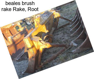 Beales brush rake Rake, Root