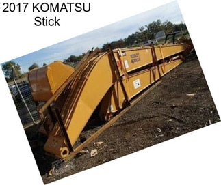 2017 KOMATSU Stick