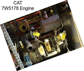 CAT 7W5178 Engine