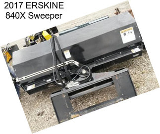 2017 ERSKINE 840X Sweeper