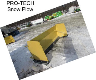 PRO-TECH Snow Plow