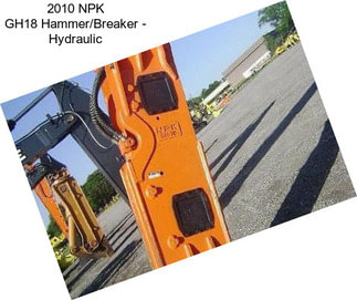 2010 NPK GH18 Hammer/Breaker - Hydraulic