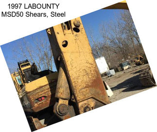 1997 LABOUNTY MSD50 Shears, Steel