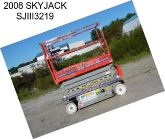 2008 SKYJACK SJIII3219