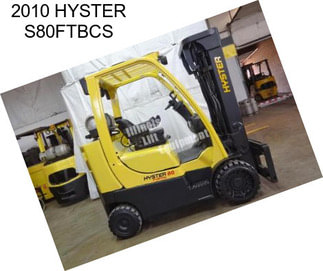 2010 HYSTER S80FTBCS