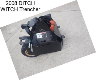 2008 DITCH WITCH Trencher