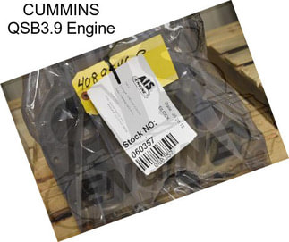 CUMMINS QSB3.9 Engine