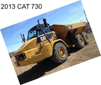 2013 CAT 730