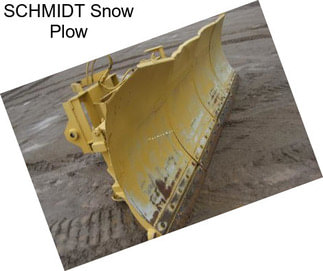 SCHMIDT Snow Plow