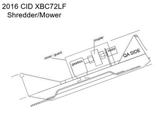 2016 CID XBC72LF Shredder/Mower