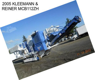 2005 KLEEMANN & REINER MCB112ZH