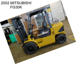 2002 MITSUBISHI FG30K