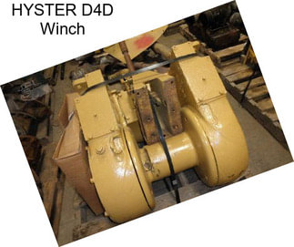 HYSTER D4D Winch