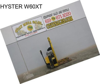 HYSTER W60XT