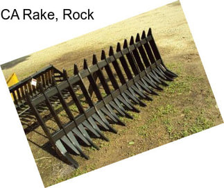 CA Rake, Rock