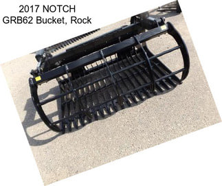 2017 NOTCH GRB62 Bucket, Rock