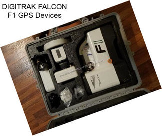 DIGITRAK FALCON F1 GPS Devices