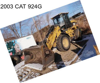 2003 CAT 924G